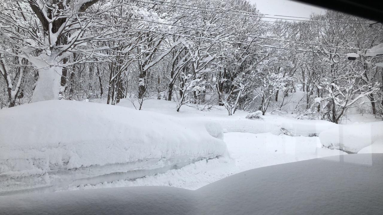 Base Camp The Lodge Myoko Bagian luar foto